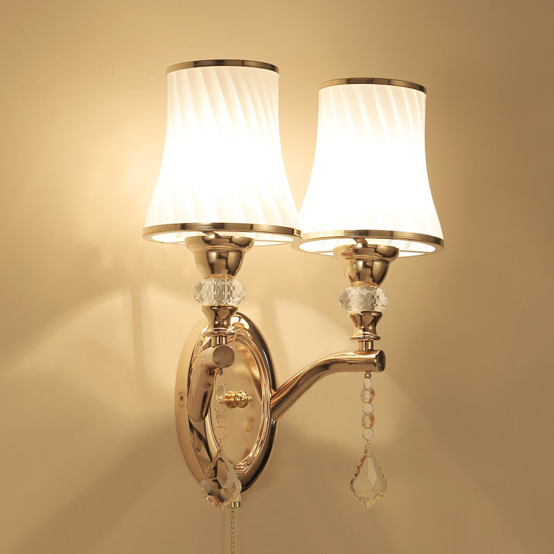 Éclat d’Or – Luxury Polished Brass Wall Sconce