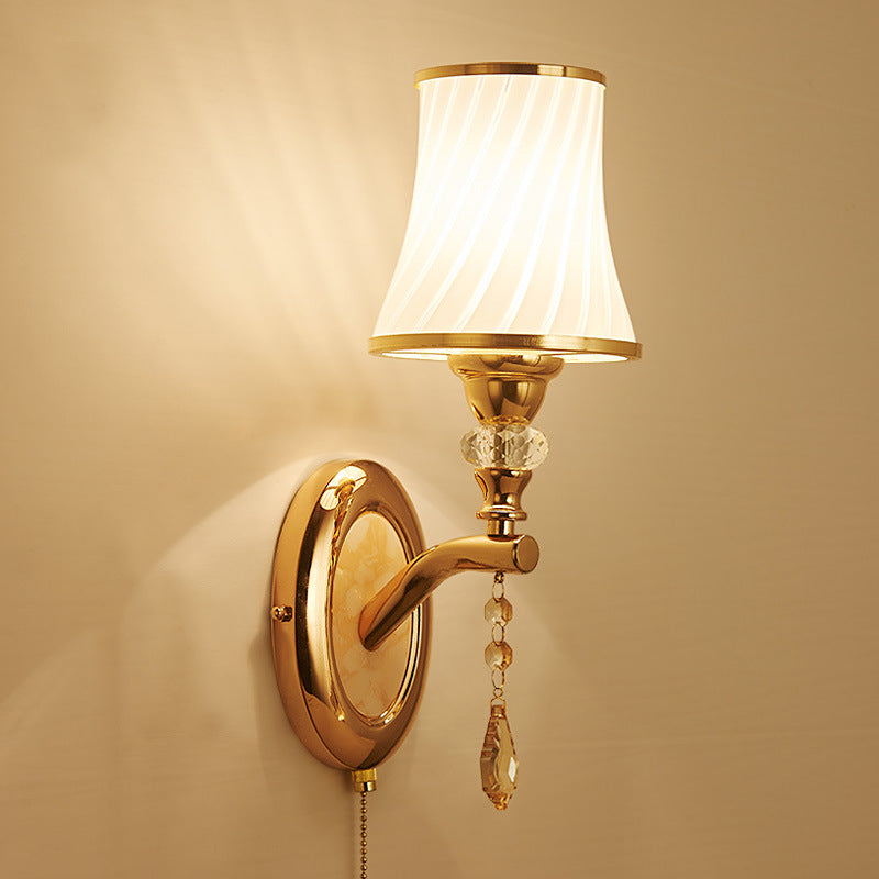Éclat d’Or – Luxury Polished Brass Wall Sconce