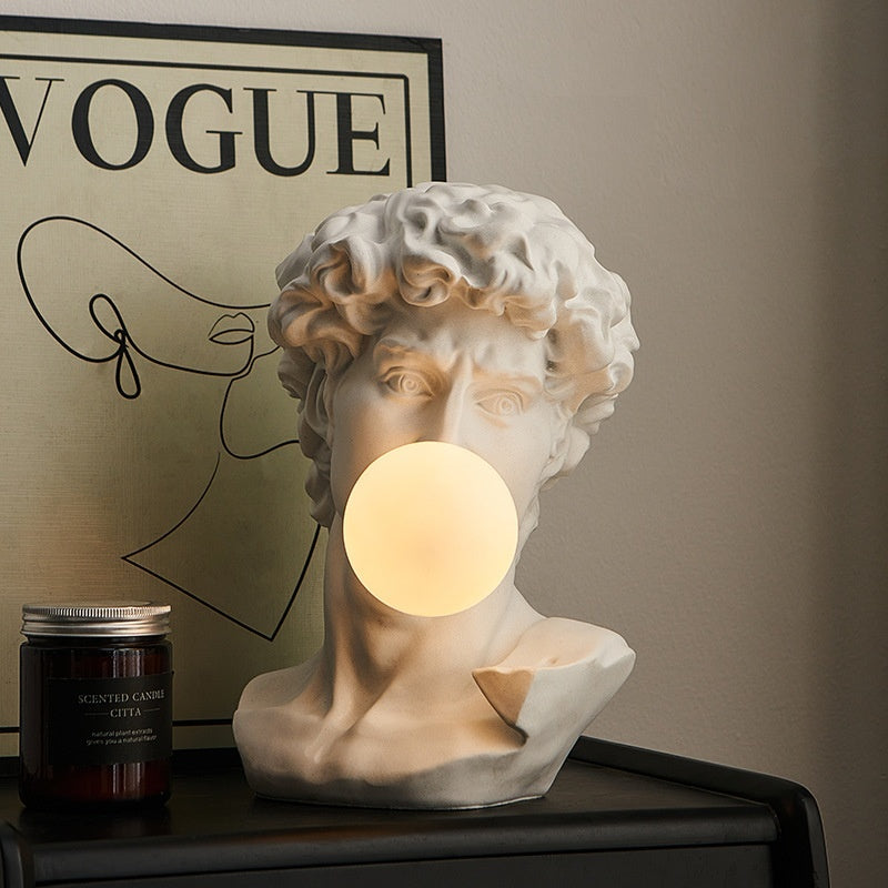 Clair de Lune Héritage — Sculptural Illuminated Bust