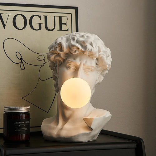 Clair de Lune Héritage — Sculptural Illuminated Bust
